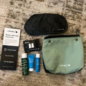 NEW JetBlue MINT First Class Luxury Amenity Travel Kit Caraa & Dr. Dennis Gross